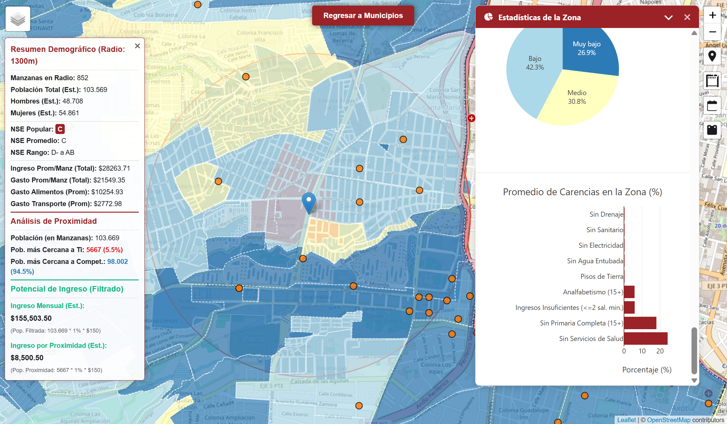 Mapa de Marginalidad